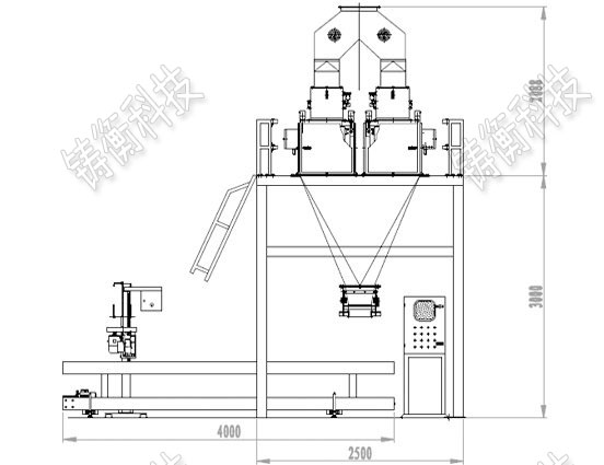 不銹鋼自動包裝秤